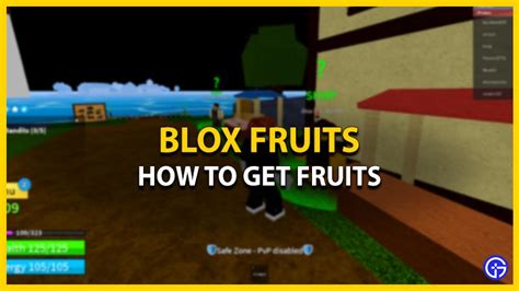 How To Obtain Fruits in Blox Fruits - Gamer Tweak