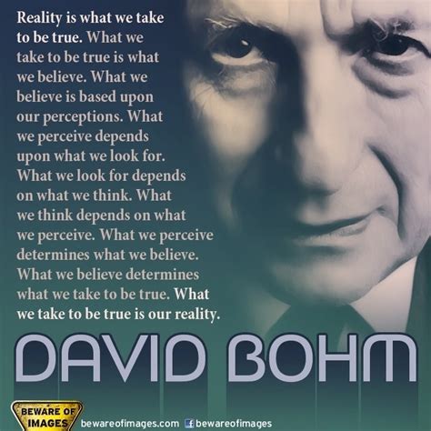 David Bohm fine author | David bohm, Depth of knowledge, Reality