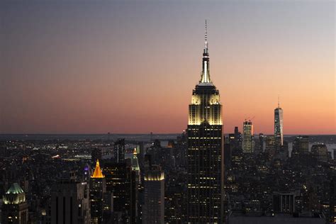 New York Empire State Building Night View | Wallpapers Share