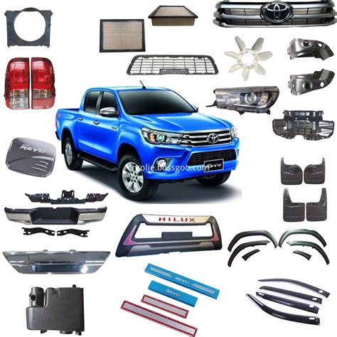 One-stop auto spare replacement parts Toyota hilux Revo 2015 body parts ...