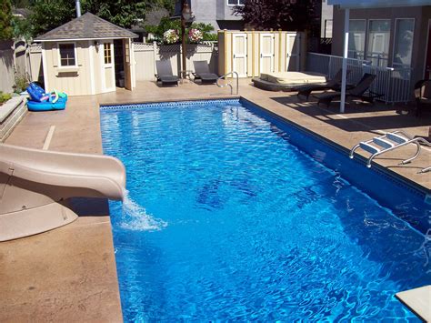 Fiberglass Pool with slide & hot tub. Tub Pools, Swimming Pools ...