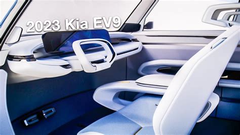 2023 Kia EV9 Concept Interior Cabin - YouTube