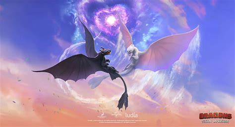 Share 74+ toothless and light fury wallpaper best - in.cdgdbentre