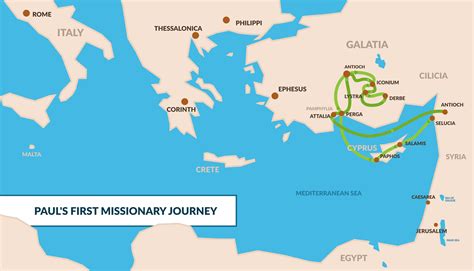 The Ministry of Paul: Paul's First Missionary Journey | BibleTalk.tv