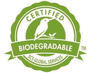 Biodegradable Certified by SCS Global Services Logo PNG Vector (SVG ...