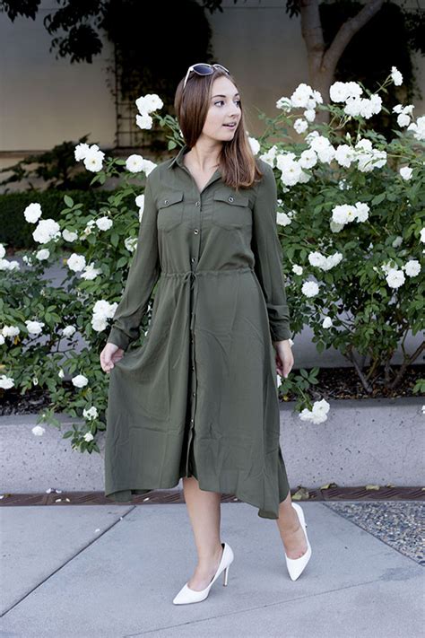 Hunter Green Dress - The Coastal Confidence