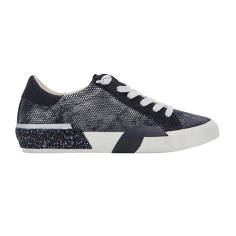 Dolce Vita Zina Sneakers in Gunmetal Leather | Cotton Island Women's ...