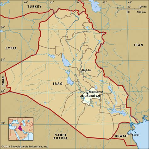 Al-Dīwāniyyah | Iraqi Marshlands, Tigris River & Euphrates River ...