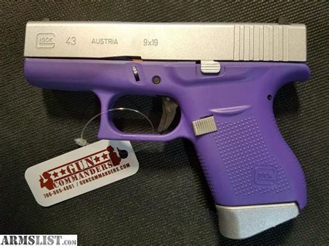 ARMSLIST - For Sale: Glock 43 Gen 4 Purple