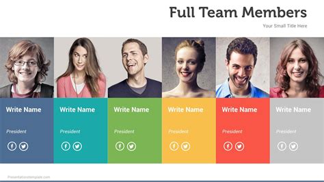 Our Team Slides – Presentation Template