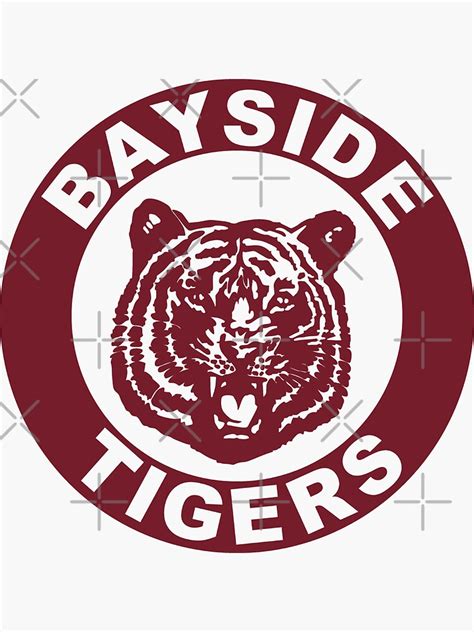 "Bayside Tigers High School - Professionally Designed" Sticker for Sale ...