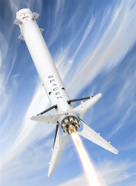 SpaceX Falcon 9 Rocket :: Behance