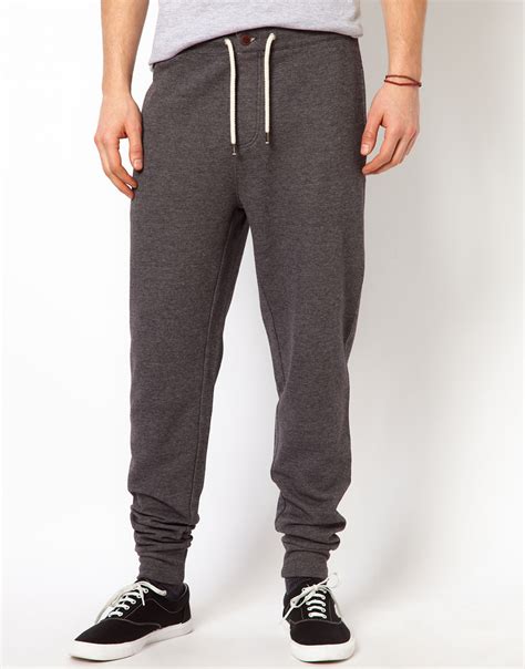 Lyst - Asos Skinny Sweatpants in Gray for Men