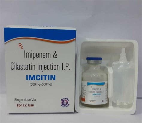 Imipenem & Cilastatin Injection For Hospital at Rs 2200/piece in ...