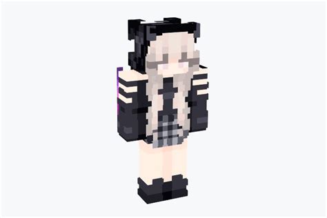 Minecraft Girl Skins With Hoodie