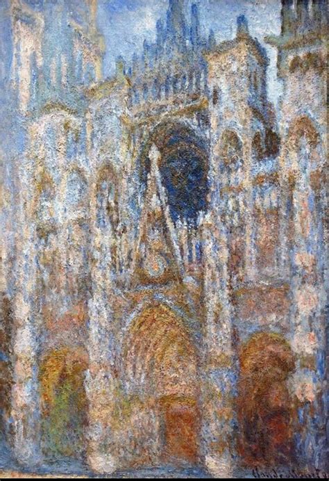 Cathédrale de Rouen, magie en bleu | Monet art, Artist monet, Monet