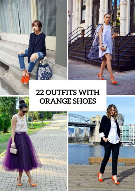 22 Excellent Spring Outfit Ideas With Orange Shoes - Styleoholic