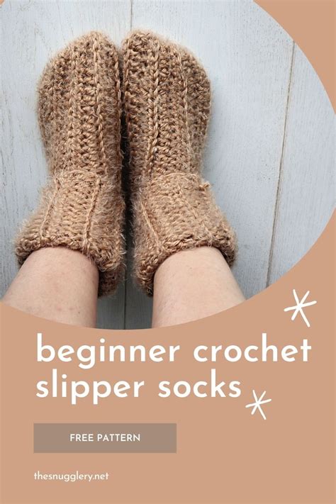 Sewing & Fiber Knitting KNIT CROCHET SLIPPER Socks How To Instruction ...