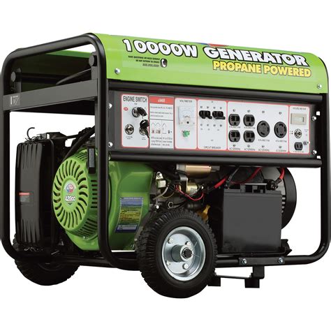 All Power Propane Generator with Electric Start — 10,000 Surge Watts ...