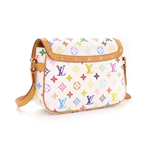 Louis Vuitton Louis Vuitton Sologne White Multicolor Monogram Canvas ...