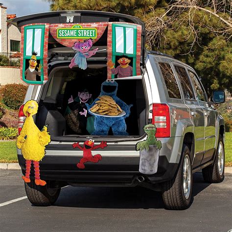 Buy Sesame Street Trunk or Treat Decorations for Car, Official Sesame ...