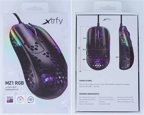 Unboxing and Review of Xtrfy MZ1 RGB Gaming Mouse | UnbxTech