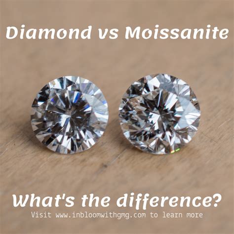 Diamond vs Moissanite - What's The Difference? - In Bloom with GMG