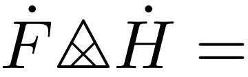 How to create a "triangle tensor product" symbol - TeX - LaTeX Stack ...