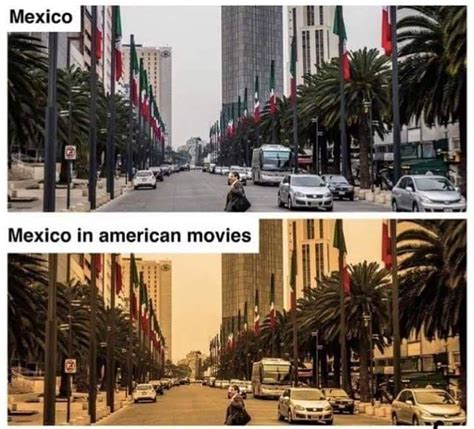 analysis - Why do movie directors use brown tint on Mexico cities ...