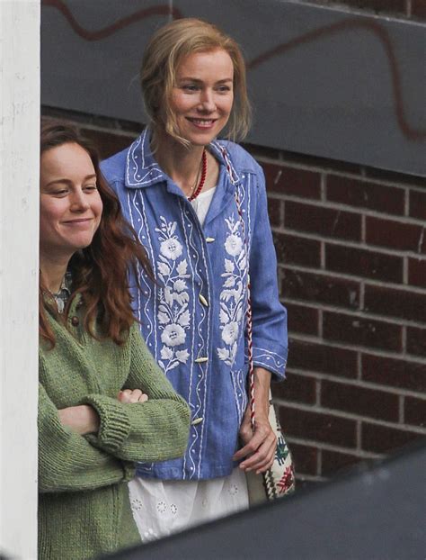 BRIE LARSON and NAOMI WATTS on the Set of ‘The Glass Castle’ in ...