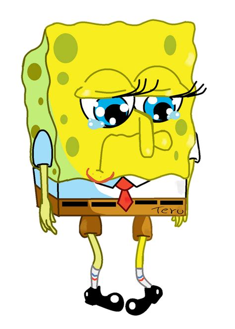 sad spongebob by teruchan716 on DeviantArt