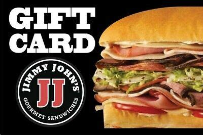 Check Your Jimmy John's Gift Card Balance Here (2024) | SoLoyal