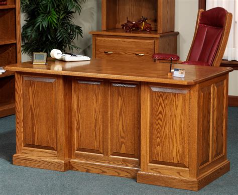 Highland Solid Wood Executive Desk