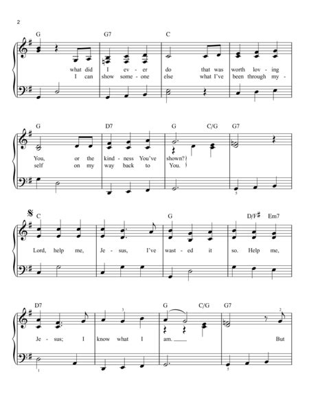 Why Me? (Why Me, Lord?) By Kris Kristofferson - Digital Sheet Music For ...