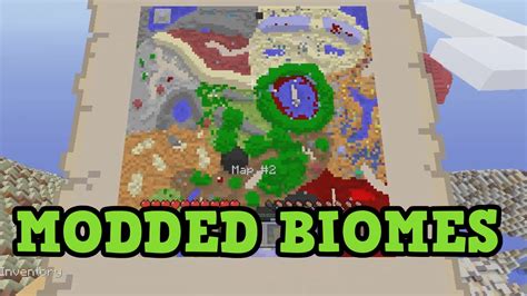 Minecraft All Biomes Map