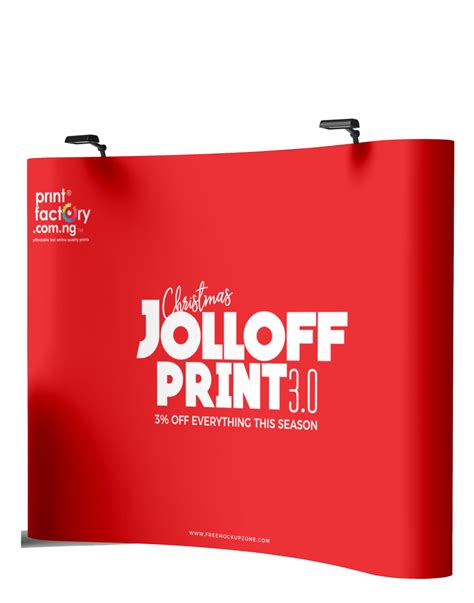 Curved Pop Up Banner Display Stand (3x4m) - Printfactory