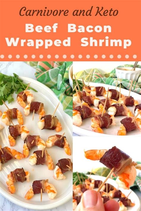 Carnivore Diet Bacon Wrapped Shrimp (Ketogenic and Low Carb Recipe)