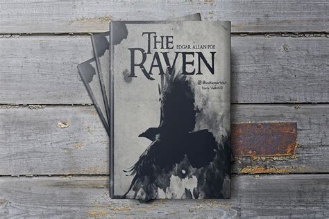 "The Raven" Book Cover. on Behance