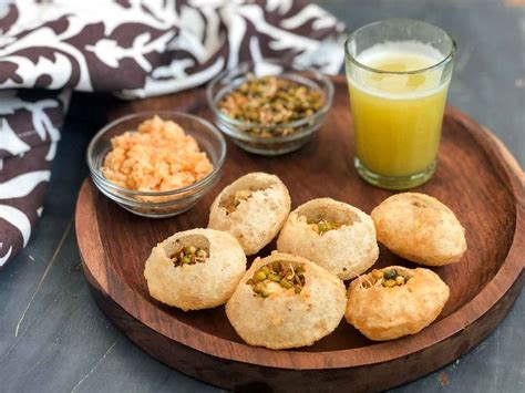 Sweet & Spicy Pineapple Pani Puri Recipe by Archana's Kitchen