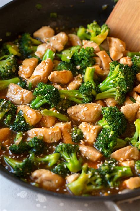 Ginger Basil Chicken And Broccoli Stir Fry at Jean Clarke blog