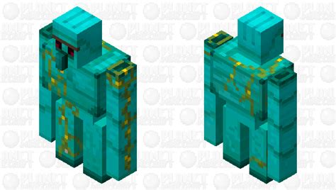 Diamond golem (My Version) Minecraft Mob Skin