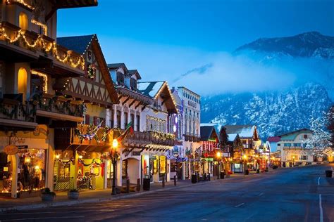 Leavenworth, Washington. Its location in the Cascades makes the city ...