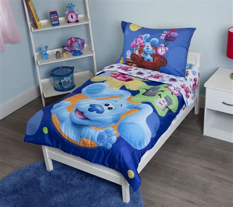 Blue's Clues Blues Clues 4 Piece Bedding Sets, Crib Bed - Walmart.com