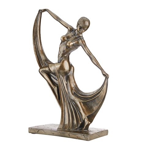 Design Toscano Mistress of the Dance Art Deco Statue & Reviews | Wayfair