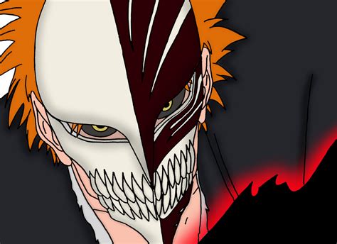 Ichigo's 1st Hollow Mask by toni987 on DeviantArt