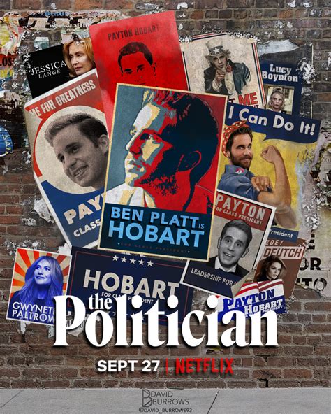 The Politician Netflix Poster | Davidburrows93 | PosterSpy