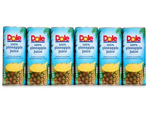 Dole 100% Pineapple Juice | Pineapple juice, Dole pineapple juice, Juice