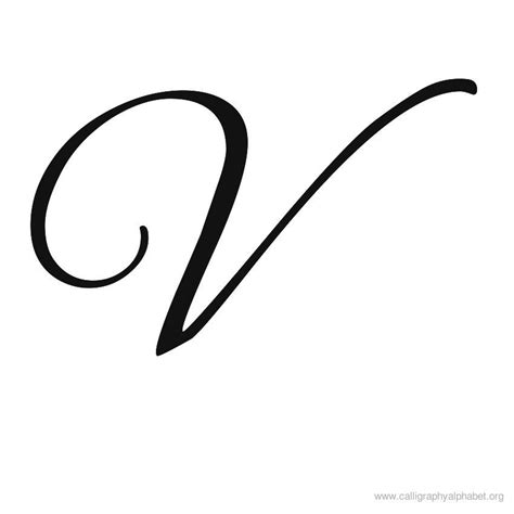 styles of letter v | Calligraphy Alphabet V | Alphabet V Calligraphy ...