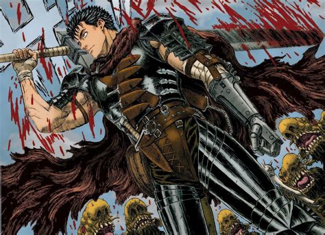 Berserk Anime Wallpaper - Guts Berserk Manga Colored - 1519x1100 ...