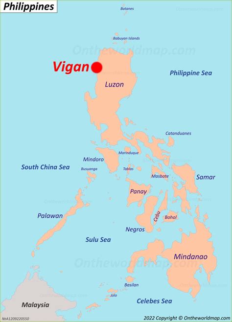 Vigan Map | Philippines | Discover Vigan with Detailed Maps